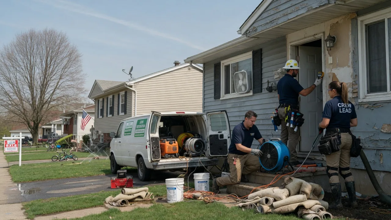 Flood Cleanup in Saint Nazianz, WI near me